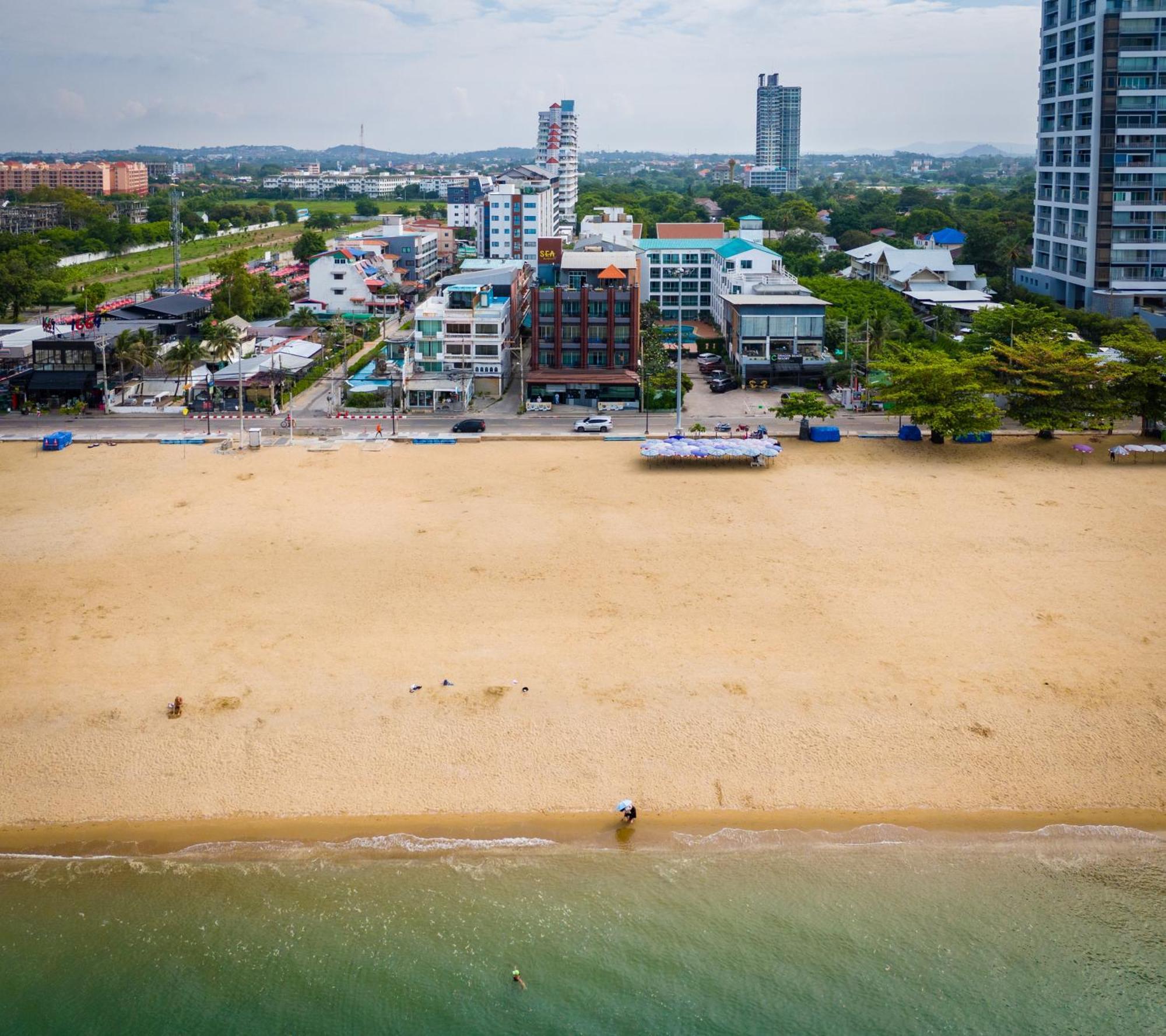 Seaside Jomtien Beach Pattaya Esterno foto